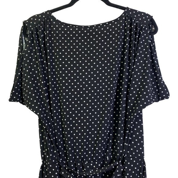 BY DESIGN Black &‎ White Polka-Dot Jumpsuit - NWT - Picture 9 of 15